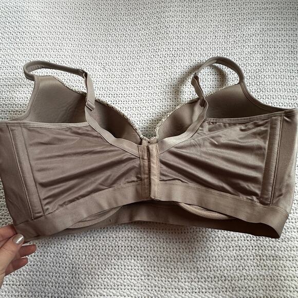 Cacique modern longline ornate lace bra 44H - Picture 2 of 7